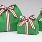 Kelly Green Stripe Bow Bags group shot (3)