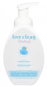 Live Clean Baby Tearless Foaming Wash with Pump